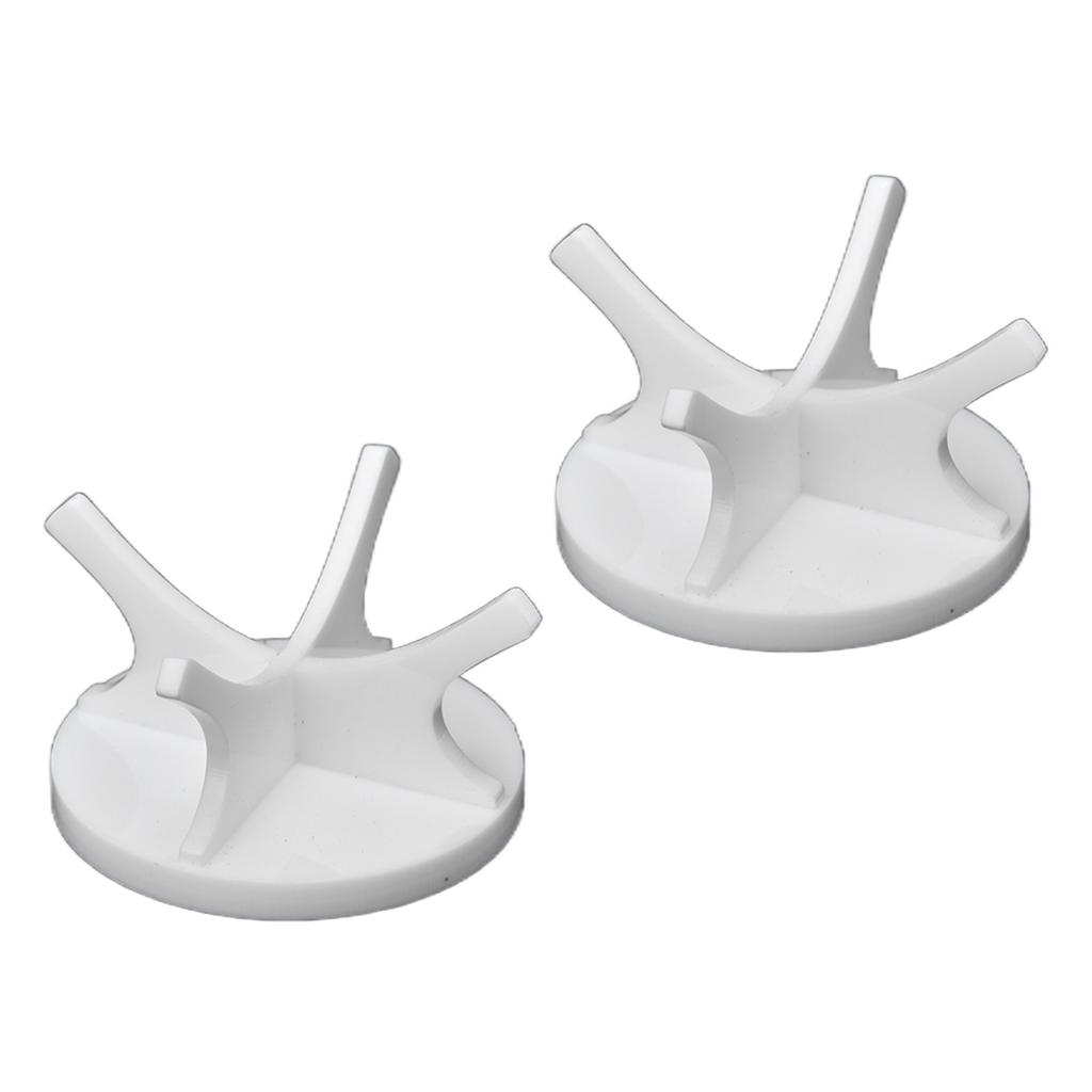 2Pcs Golf Ball Rack High Stability Strong Firmness Simple Baseball Display StandWhite 2 Pieces