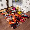 Anime Ninja Warrior Design Carpet suitable as a non-slip mat for the living room or bedroom sofa