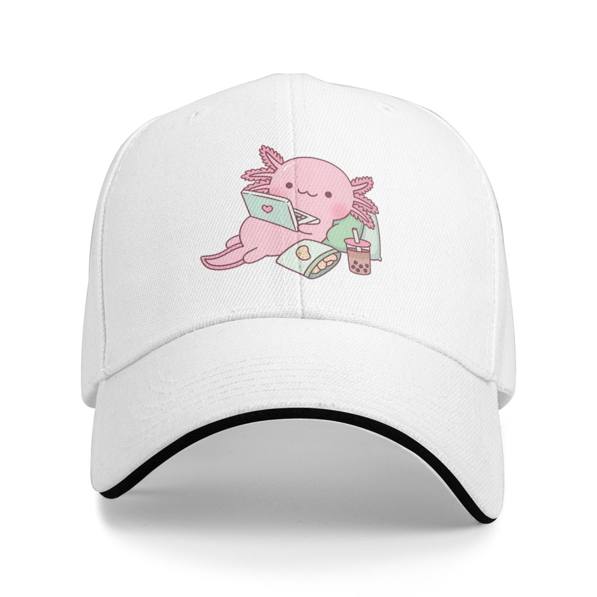 

Cute Black Cat Minimalist Tongue By Baseball Caps Snapback Fashion Baseball Hats Breathable Casual Casquette Outdoor Unisex One Size