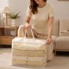 PVC Storage Bag Transparent Dustproof Transparent Storage Pouch Zipper Closure Waterproof Bedding Storage Bag
