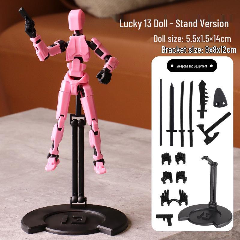 3rd Gen 13-Joint Movable Figurine: DIY Decompression Toy