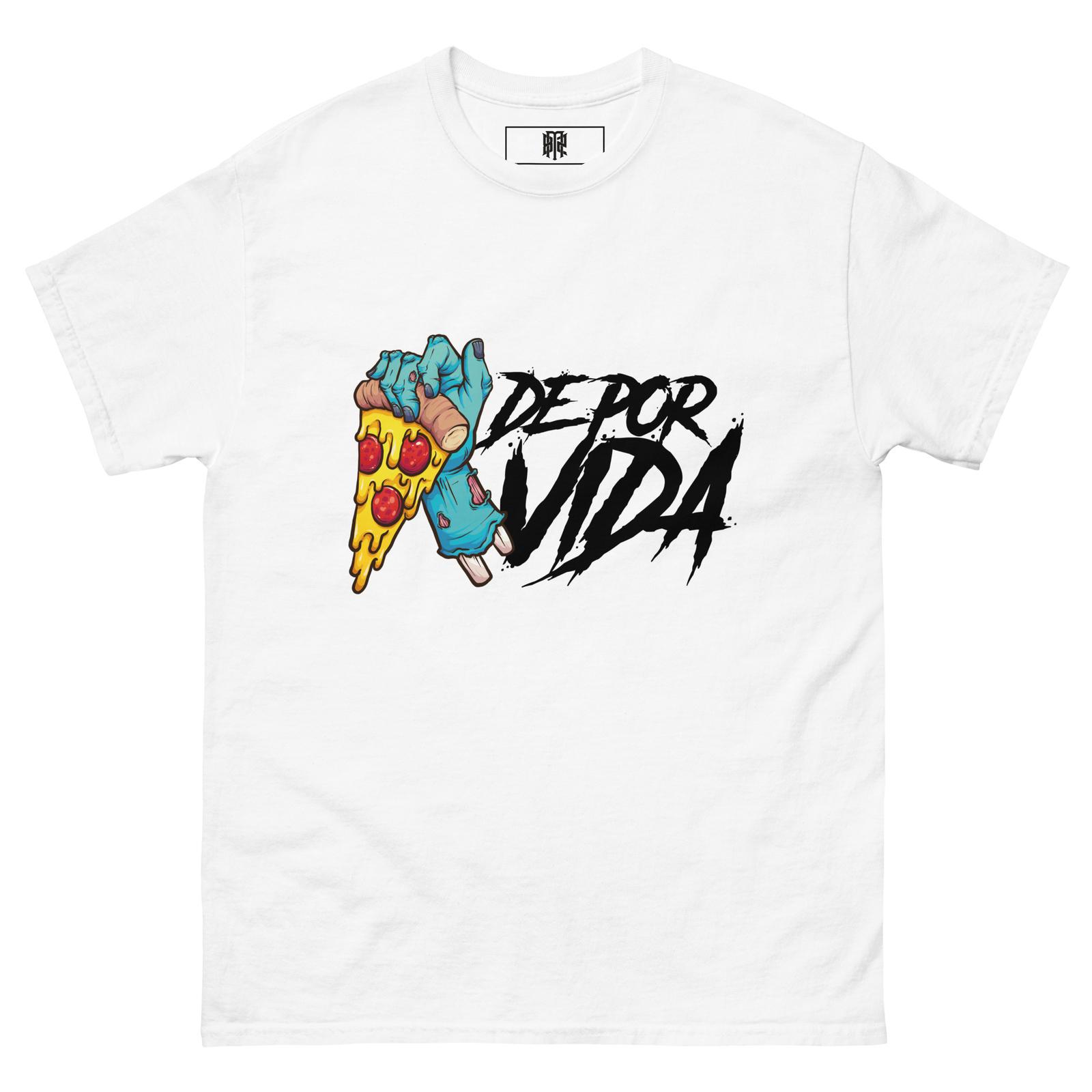 Men s classic tee - Zombie Pizza S разноцветный
