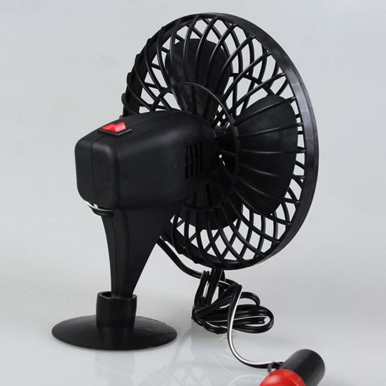 4-Inch Car Fan Single Head Strong Wind Energy Saving Dashboard USB Air Cooling Fan for Car