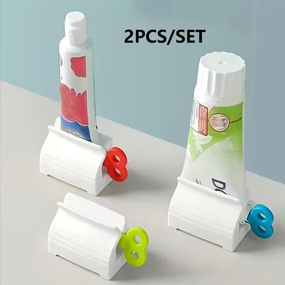 2PCS/SET Toothpaste Extruder Toothpaste Squeezing Wonder Tool Lazy Person's Supplies