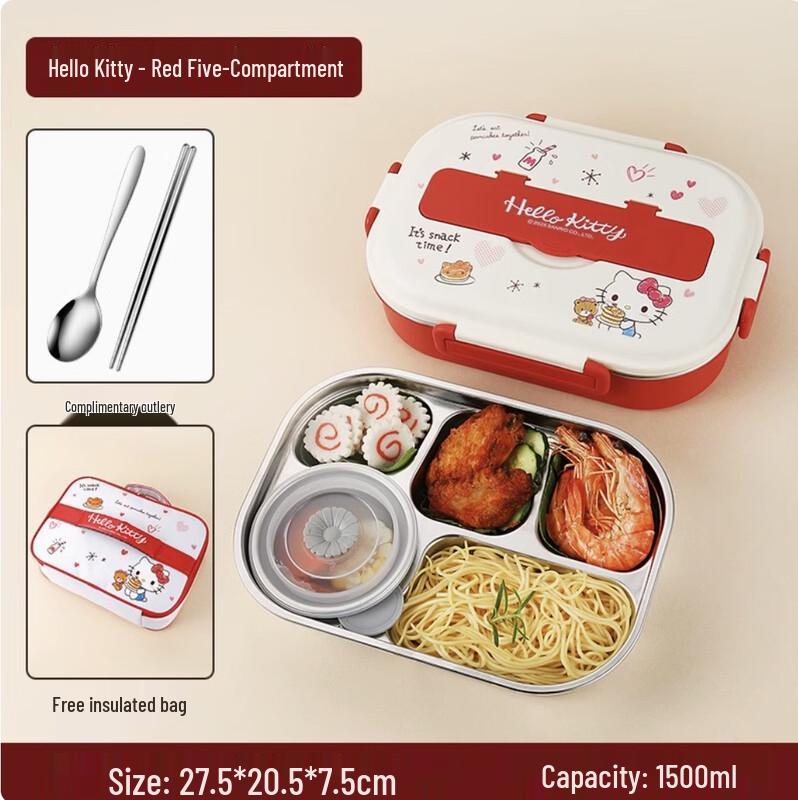 Abay Kuromi 304 Stainless Steel Cartoon Lunch Box