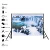 Winter Theme Snow Scene Background Nature Landscape Sky Snowflake Christmas Portrait Prop Party Decoration Banner