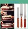 Various Cream Thickening Spatula Curved Scraping Cake Mounting Baking Tools