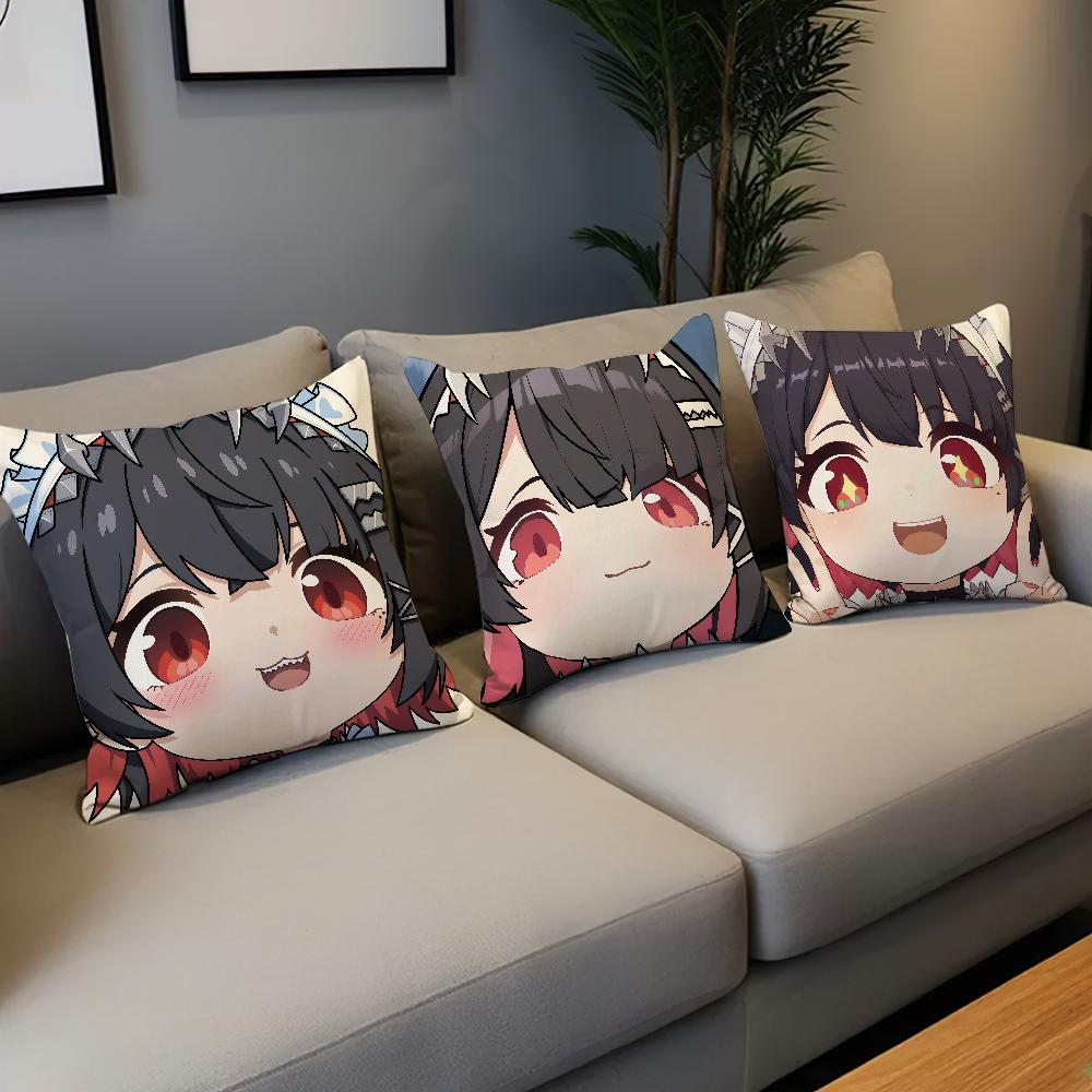 Zenless Zone Zero Ellen Joe cushion cover Comfortable soft Pillow Case for Sofa Living Room Home office Decor Protective Covers