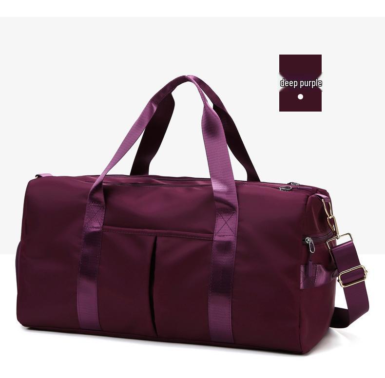 Stylish Women's Wet/Dry Swim & Gym Shoulder Bag – Lightweight, Trendy Sports Handbag for Travel & Yoga