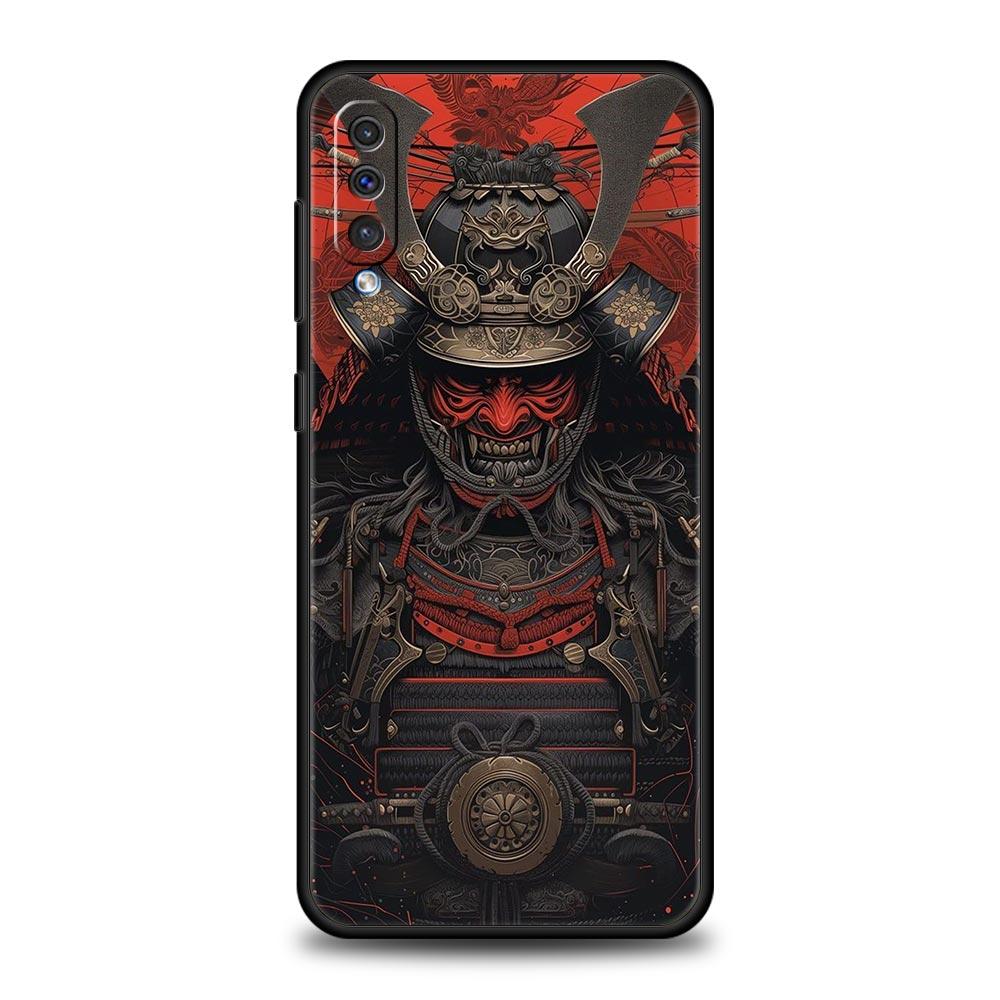Japanese Samurai Art Phone Case For Samsung A56 A36 A26 A24 A12 A14 A16 A50 A70 A20E A22 A40 A34 A54 A42 A52 5G A04s A06 Cover