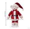 Christmas Bear Plush Stuffed Xmas Party Favors Animals Cute for Holiday