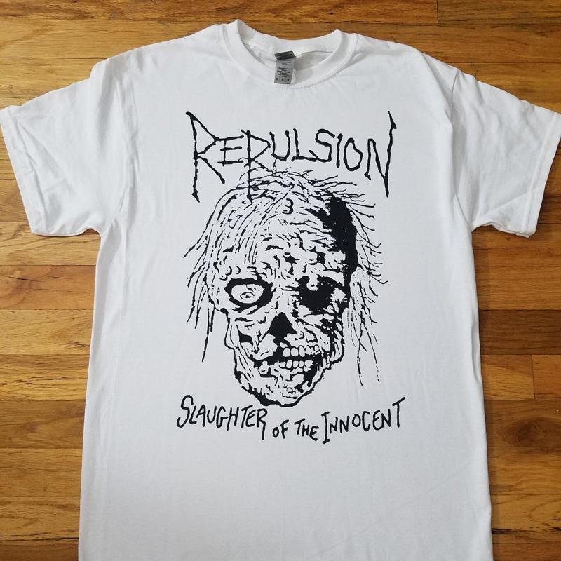 Camiseta Slaughter of the Innocent de Repulsão Camiseta UNISSEX
