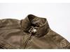 Men's Retro PU Leather Motorcycle Jacket with Pockets