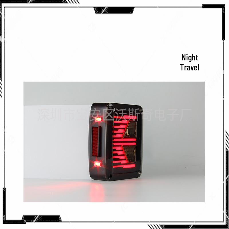 JEEP JK Wrangler LED Tail Light Assembly - Brake & Turn Signal Compatible