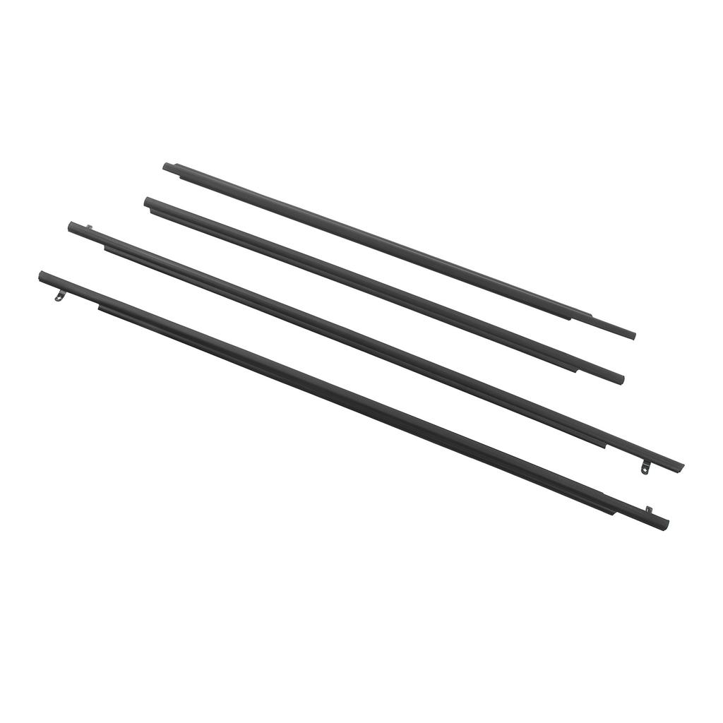 4PCS Car Window Moulding Trim Noise Reduction 68160 AE010 Replacement for Sienna 2003 To 2010