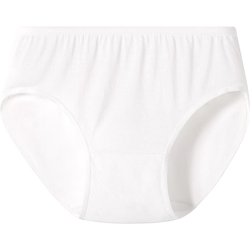Girls Disposable Cotton-Feel Travel Underwear (5-Pack) 130