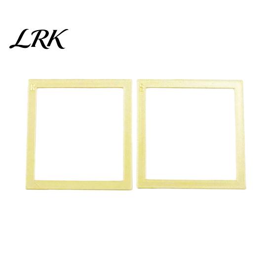Rhinestone Painting Accessories 2Pcs Art Positioning Frame, Alignment Tool & Straight 3D Printed Auxiliary Frame Edge Ruler, for Crafts Ruler