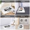 Tattoo Studio Front Door Mat Anti-Slip Outdoor Quick Dry  Doormat Kitchen Balcony Entrance Rug Carpet