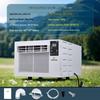 1900BTU Portable Outdoor Air Conditioner with Mosquito Net and Free Installation