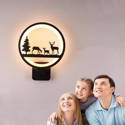 Severské moderní minimalistické nástěnné LED svítidlo