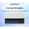 Divisor Óptico Ativo Ruijie RG-SPL108-SC-P de 1 para 8