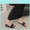 Stylish Summer Flat Slide Sandals For Women With Chic Sequin Design Available In Silver Beige Pink And Black