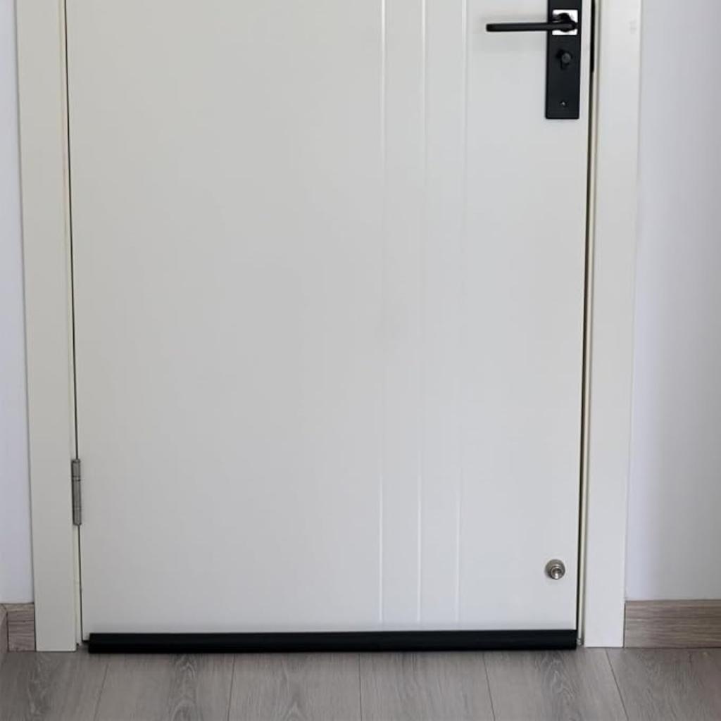 1PC Flexible Soundproof Under Door Draft Stopper Door Bottom Seal Strip Thicker Anti-Cold Gap Blocker Sealing Weather Strip