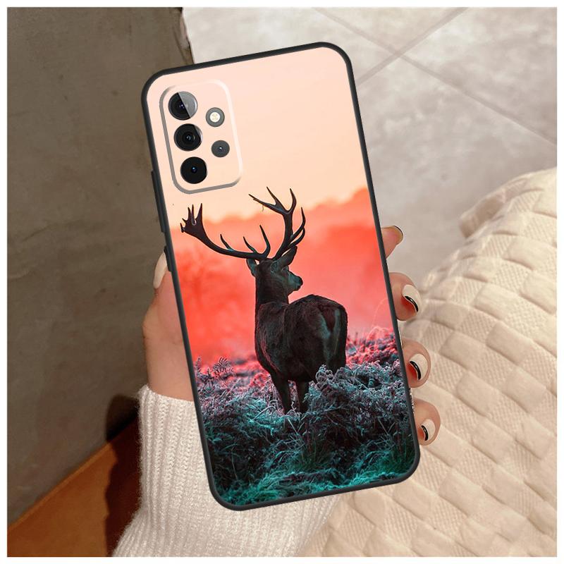 Deer For Samsung Galaxy A14 A34 A54 A06 A16 A26 A36 A56 A12 A32 A52 A13 A33 A53 A15 A35 A55 Case
