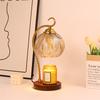 Vintage Wax Melter Lamp Flameless Candle Warmer with Timer Dimmable Aroma Lamp for Bedroom Relaxing Gift Home Decor