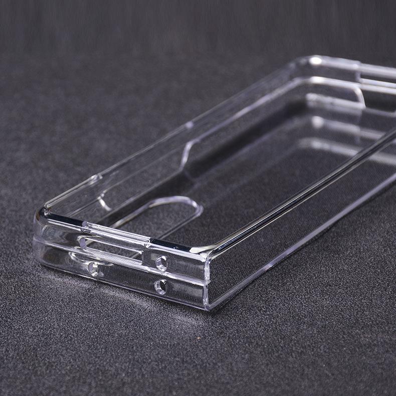 Galaxy ZFold6 Phone Case, Transparent Foldable Screen, Samsung Zfold4 Protective Case, 5G Anti-drop PC Case