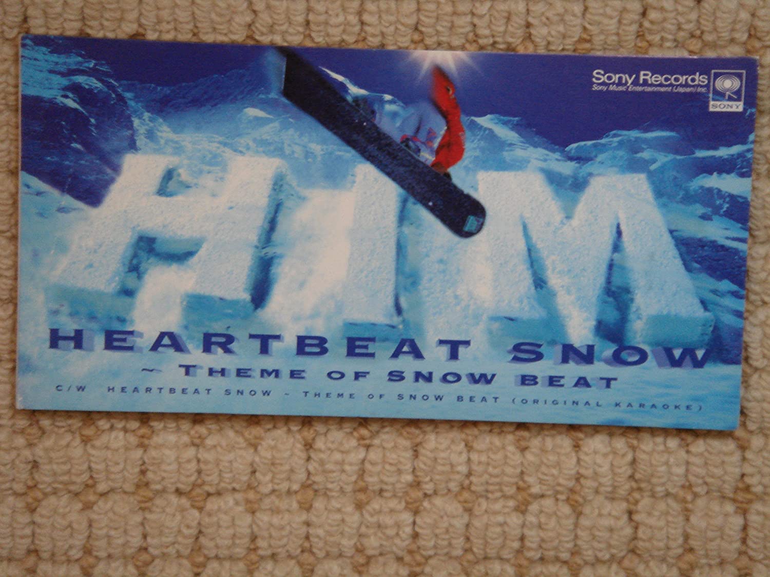 

CD HIM; KARAOKE - HEARTBEAT SNOW-Theme of Snow Beat SRDL4102 Japan Japanese Pop/Rock