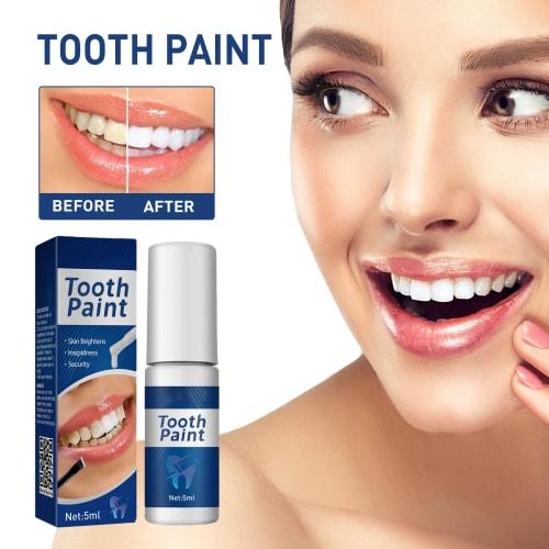 Instant Teeth Whitening Paint, Gentle, Non-Irritating Tooth Cleaning Coating, Effective Teeth Whitening Essence Gel Pen, Instant Whitening Dental Lacq