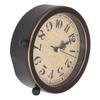 Small Alarm Clock European Retro Style Silent Ticking Desk Clock for Home Living Room Dining Table Decoration Ornaments