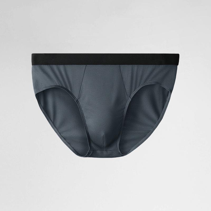 

Мужские летние трусы-слипы - Низкая посадка, Большой размер, Удобные, Дышащие трусы 4XL серый