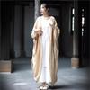Women Bat Sleeve Summershirts Solid Color Loose Cardigan Summer Women Casual Long Shirts Tops