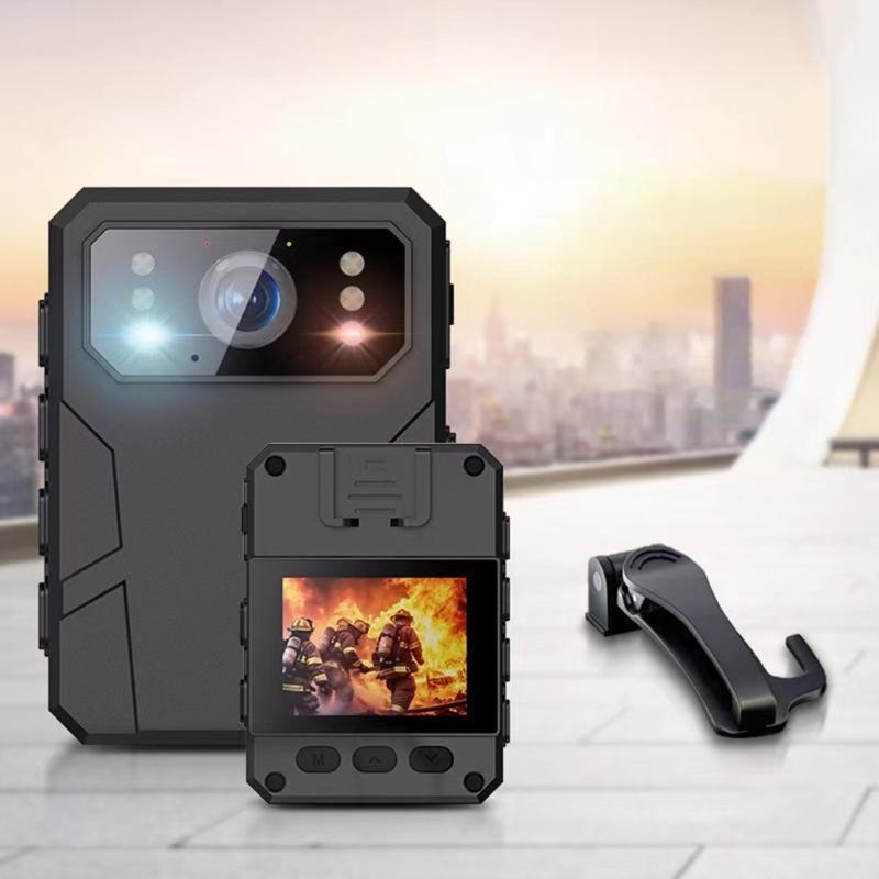 4K Mini Camera Body Worn Camera With 2inch IPS Screen Wearable Portable Body Camera Polices Recorder Thumb Action Camera