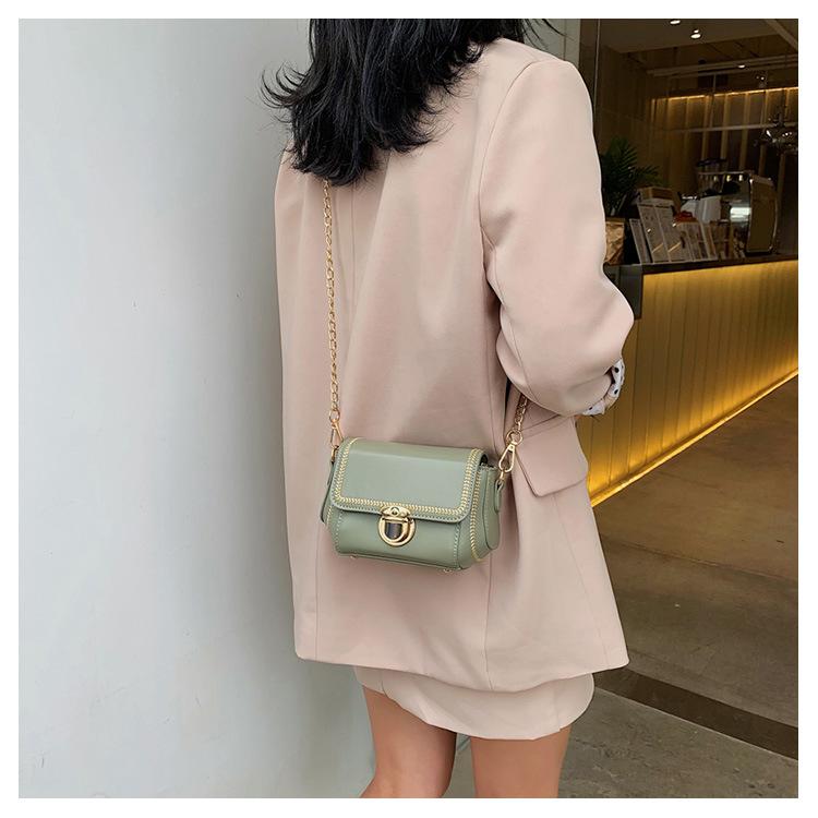 Fashion Bag Women's Chain Hipster Shoulder Bag Crossbody Bag Small Square Bag
