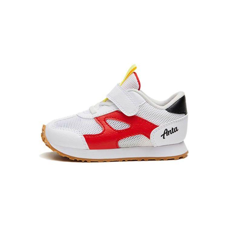 

Anta Удобные Универсальные Нескользящие Износостойкие Дышащие Кроссовки с Мягкой Подошвой Низкие Кроссовки Детская Обувь Белый Красный A312320072-1 20