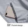 Zomer IJs Zijde Zonbeschermingskleding Trend Heren Ultradunne Capuchon Windjack Losse Sweatjack Zonbeschermingskleding