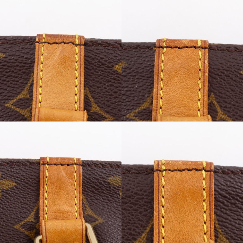 Louis Vuitton Einkaufstasche Tote Bag M51108 Braun Monogram Canvas Damen Gebraucht