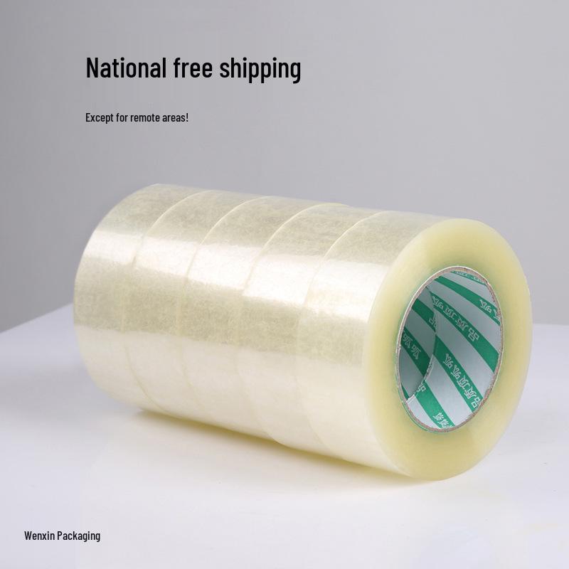 Transparent Sealing Tape, 4CM Width X 2.8CM Thickness, Large Roll for Express Packaging