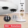 4Pcs Self Adhesive Type Mute Ball Universal Wheel 2/4 Beads Furniture Casters Wheels Stainless Steel Wheel 360° Rotation