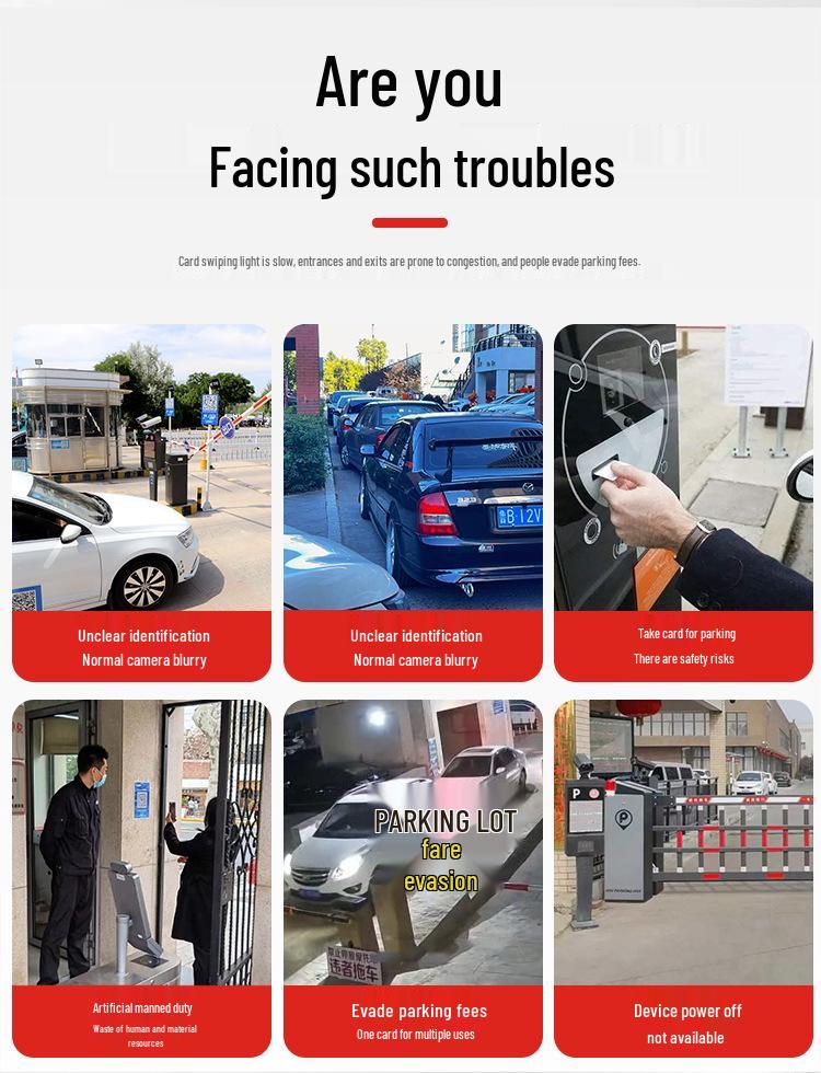 All-in-One Smart Parking System: License Plate Recognition, Barrier Gate, and Fee Management