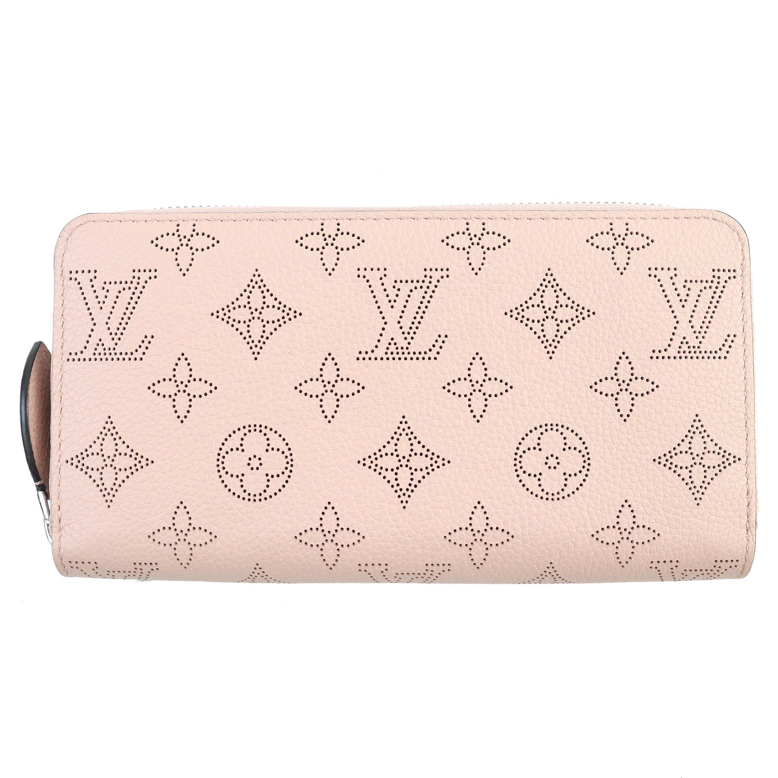 

LOUIS VUITTON Purse Mahina Monogram Zippy Wallet Magnolia leather Women M61868 Used
