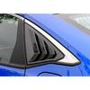 Carbon Fiber Rear Window Side Louver Cover Trim For - Honda Civic Sedan