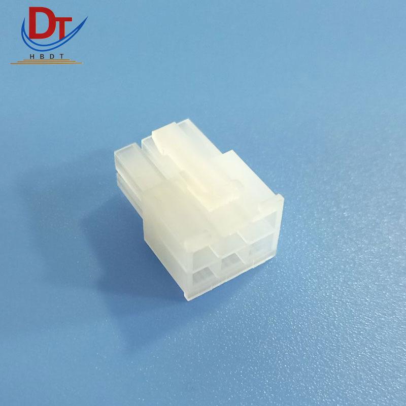 6-Pin Automotive Wiring Harness Connector with Plastic Sheath
