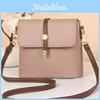 Elegant White Pu Womens Crossbody Bag Chic Modern Design Versatile Daily Use