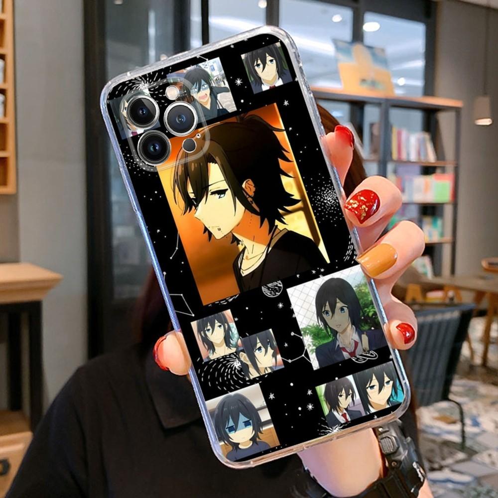 Anime Horimiya Phone Case For iPhone 15 14 11 12 13 Mini Pro XS Max Cover 6 7 8 Plus X XR SE 2020 Funda Shell