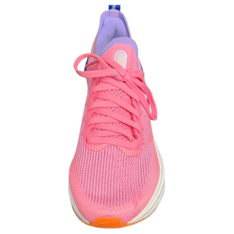 Li Ning Yue Ying 3.0 Pro Comfortable Versatile Non-Slip Wear-Resistant Low-Top Casual Running Shoes Women sneaker Pink White ARHU002-10