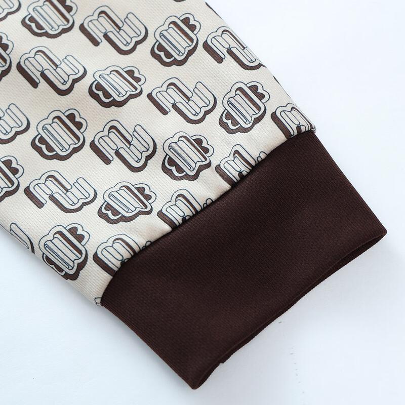 Women's Autumn Casual Baseball Collar Tracksuit Set